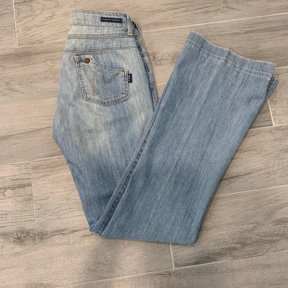 Women’s Citizens of Humanity light wash high rise wide leg Hutton stretch 26 - Picture 2 of 5